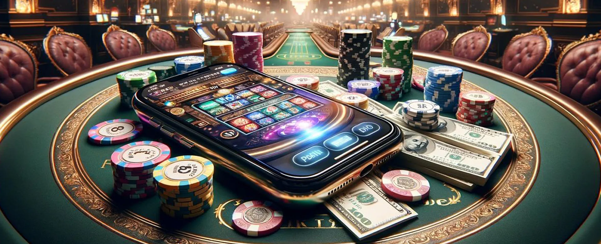 PH777 Casino Live Roulette Table with Spinning Wheel